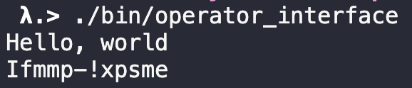 operator-interface